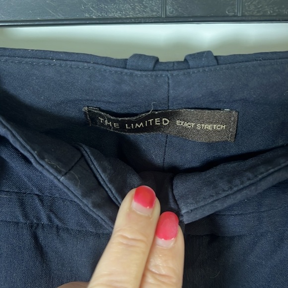 The Limited Navy Blue Size 6R Exact Stretch Pants - Picture 5 of 10